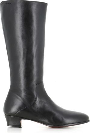 Alexander Hotto Hoge laarzen - Dames - Hoge Laarzen - Zwart - 37 1/2 EU - Leer - Schoenen