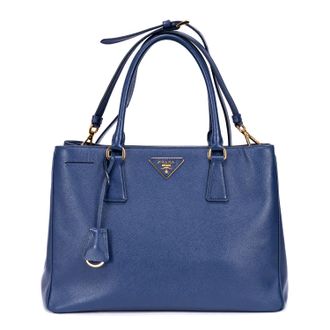 Prada Double Zip Galleria Tote schoudertas