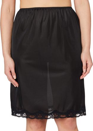Marlon Womens Chloe Half Slip, Black, 16-18