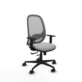 Piqueras y Crespo Silla De Oficina Piqueras Y Crespo Cilanco Negro Espuma Alta Densidad