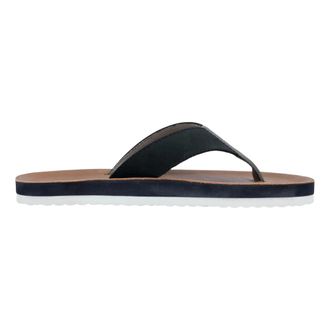 Rieker Flip Flop - Heren - Schoenen - Blauw - Maat: 46 EU Leer