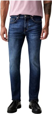 Karl Lagerfeld Kl-Jack Jeans - Heren - Regular Fit Jeans - Blauw - W32 L34 - Katoen - Jeans