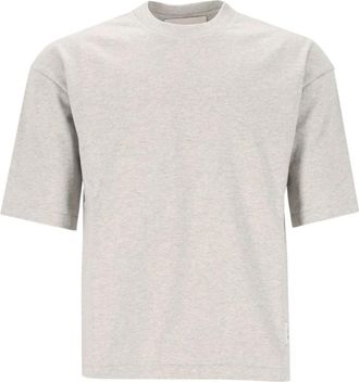 Ami Oversized T-shirt - Heren - T-shirts - Grijs - M - Katoen - Tops
