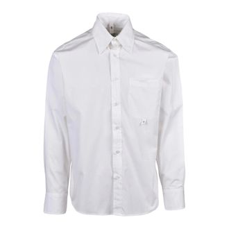 Maison Margiela Formal Shirts, male, White, Size: S Over Shirt