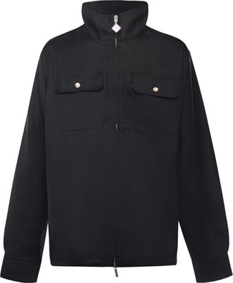 Casablanca Wool And Viscose Zip-up Jacket