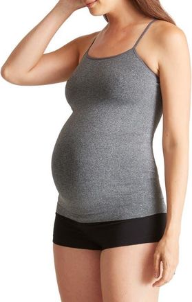 Ingrid & Isabel Everyday Seamless Maternity Camisole in Heather Grey at Nordstrom, Size 3