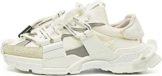 Dolce & Gabbana Sneakers Space in pelle scamosciata - Bianco
