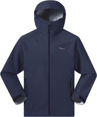 Bergans Essentials 2.5L Shell Jacket Regenjacke f&uuml;r Herren | blau