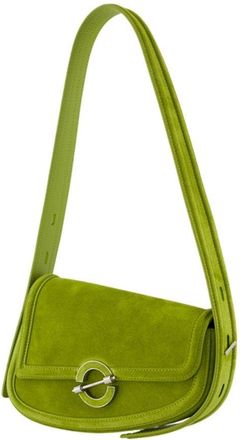 Sams&oslash;e & Sams&oslash;e Leather Shoulder Bag - Green