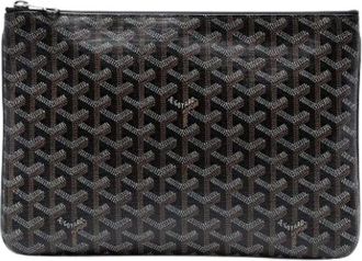 Goyard Pre-owned Clutches, female, Black, Size: ONE SIZE Pre-owned Vintage Fabric Clutch