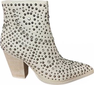 Corkys Footwear Womens Line Dance Boots In White