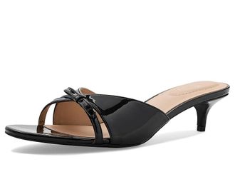 Bandolino Rissie Womens Dress Sandals Black Patent : 9.5 M, Faux Leather