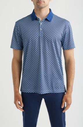 Swannies Cadence Performance Golf Polo in Navy at Nordstrom, Size Xx-Large