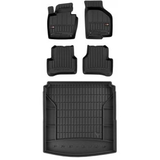 OEM Set Alfombrillas Goma 3d Vw Jetta 6 Sedan 2011-2017