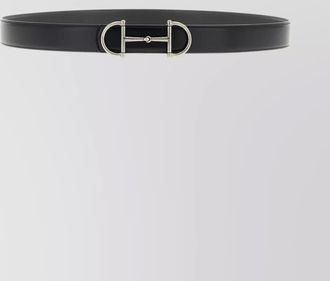 Gucci dual sided belt metal buckle