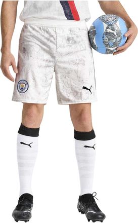 Puma Unisex volwassen Manchester City FC voetbalshort (Wit)