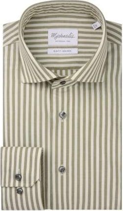 Michaelis slim casual overhemd groen