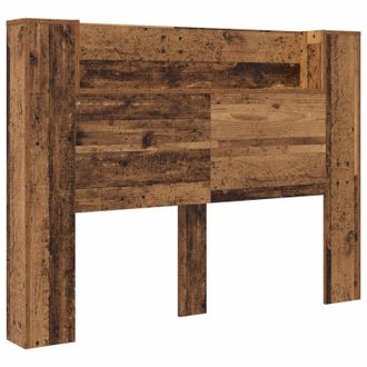 vidaXL Cabecera Con Led Madera Vieja Madera De Ingenier&iacute;a Vidaxl