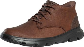 Skechers Relaxte Pasvorm, Voetboogondersteuning, Garza Ridley Laarzen, Bruin