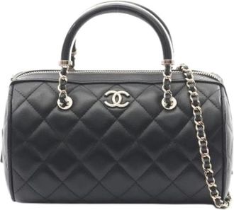 Chanel Pre-owned Vintage Handbag - Dames - Vintage Handtas - Zwart - ONE Size - Vintage