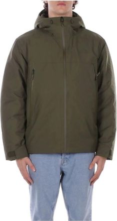 The North Face Hooded Down Jacket - Heren - Ski Jassen - Groen - S - Polyester - Fitness