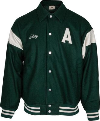 Autry Jacket Main - Heren - Bomber jackets - Groen - L - Wol - Jassen