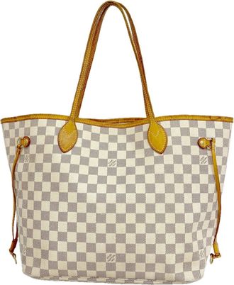 Louis Vuitton White Tote Bag (Pre-Owned)