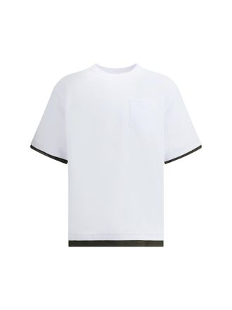 sacai T-shirt Double Layers