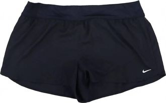 Nike Womens Element Swim Trunks In Black