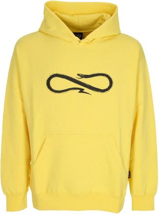 PROPAGANDA Lichtgewicht Hoodie met Aurora-logo - Heren - Hoodies - Geel - S - Katoen - Hoodies & sweatvesten