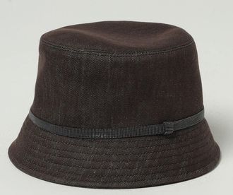 Brunello Cucinelli Cappello Brunello Cucinelli in cotone con monile
