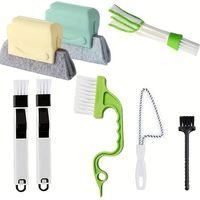 OEM Kit Que Incluye Una Herramienta De Limpieza Manual Para Esquinas, Una Herramienta De Limpieza Para Rieles De Puertas Y Ventanas, Y Un Cepillo De Limpi