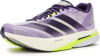 adidas Adizero Boston 13 Running Shoes Womens Shoes Powder Plum/Aurora Plum/Preloved Violet : 10.5 C - Medium, Textile