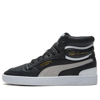 Puma Ralph Sampson Mid Black Grey Violet 370847-01