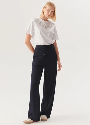 Exquise Harley Knit Lounge Trousers in Navy Blue at Nordstrom, Size Medium