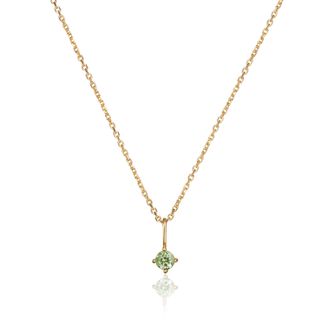 Lily & Roo Gold Small Birthstone Pendant Necklace