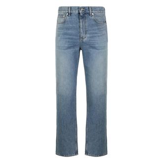 Gucci Straight Jeans, male, Blue, Size: W32 Slim Fit Jeans