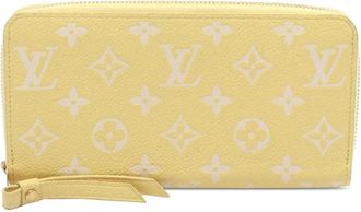Louis Vuitton Pre-owned Wallets, female, Yellow, Size: ONE SIZE Pre-owned Monogram Empreinte Long Wallet