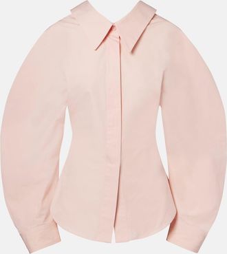 Givenchy Camisa de algod&oacute;n con mangas abullonadas