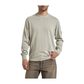 C.P. Company Round-neck Knit - male - C.P. Company - Round-neck Knitwear - Gray - 2XL - Knitwear