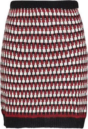 8 by YOOX JACQUARD MINI SKIRT