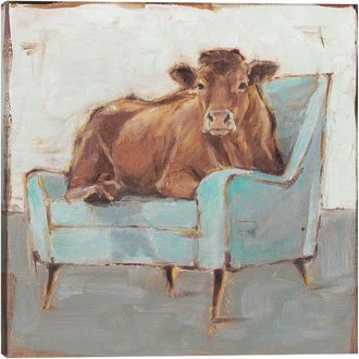 iCanvas Icanvas Moo-Ving In Iv Wall Art By Ethan Harper
