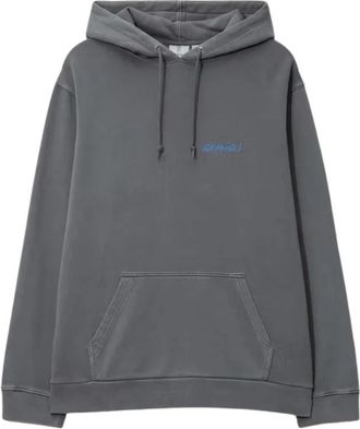 Gramicci Snail Hoodie - Heren - Hoodies - Grijs - S - Katoen - Hoodies & sweatvesten