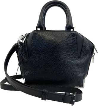 Alexander Wang Tweedehands leren schoudertassen - Dames - Vintage Handtas - Zwart - ONE Size - Leer - Vintage