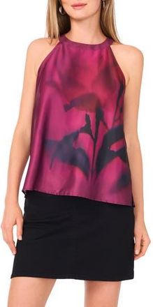 Vince Camuto Print Sleeveless Top in Sweet Plum at Nordstrom Rack, Size Xx-Large