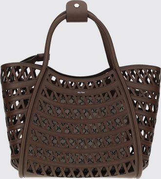 Max Mara Borsa a mano in pelle traforata Max Mara
