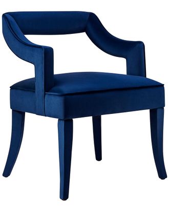 TOV Furniture Tov Furniture Tiffany Navy Velvet Chair