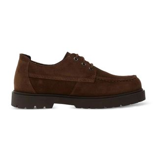 Birkenstock Highwood Moc Lace Low Narrow Fit - Heren - Veterschoenen - Bruin - 43 EU - Schoenen