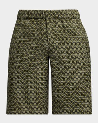 Alexander McQueen Men & apos;s Skull Pyjama Shorts