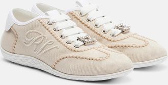 Roger Vivier Viv Up low-top sneakers